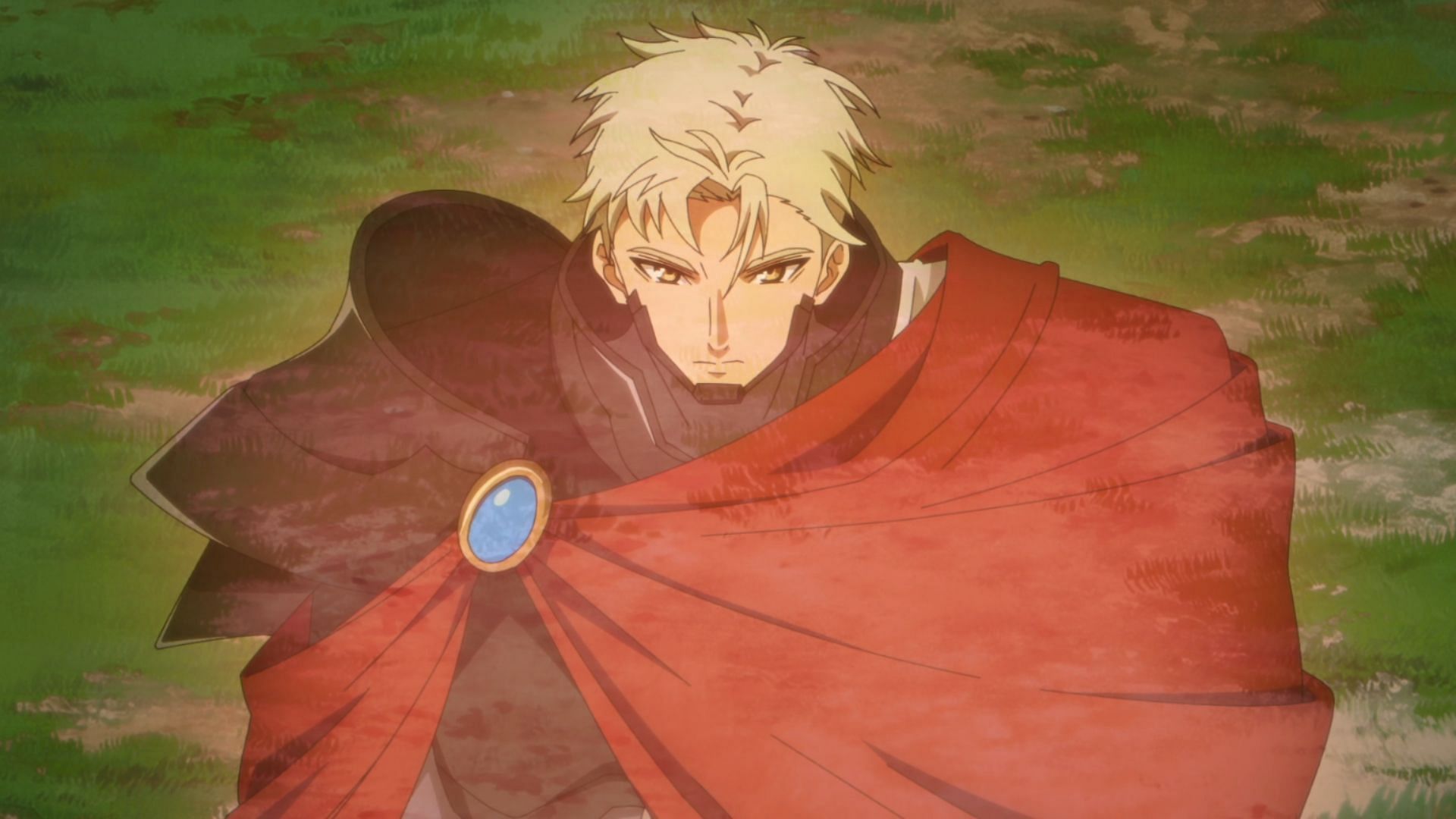 King Gray's visage, as seen in The Beginning After the End episode 11 (Image via Studio A-CAT)